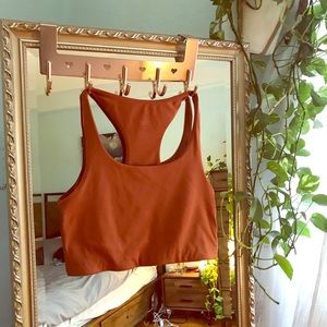 Rust Paloma Bra Girlfriend Collective M